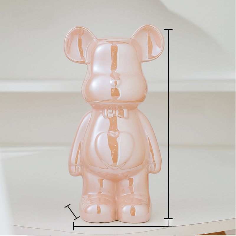 BowLift | Elegant Teddy Bear Figure for Modern Decoration
