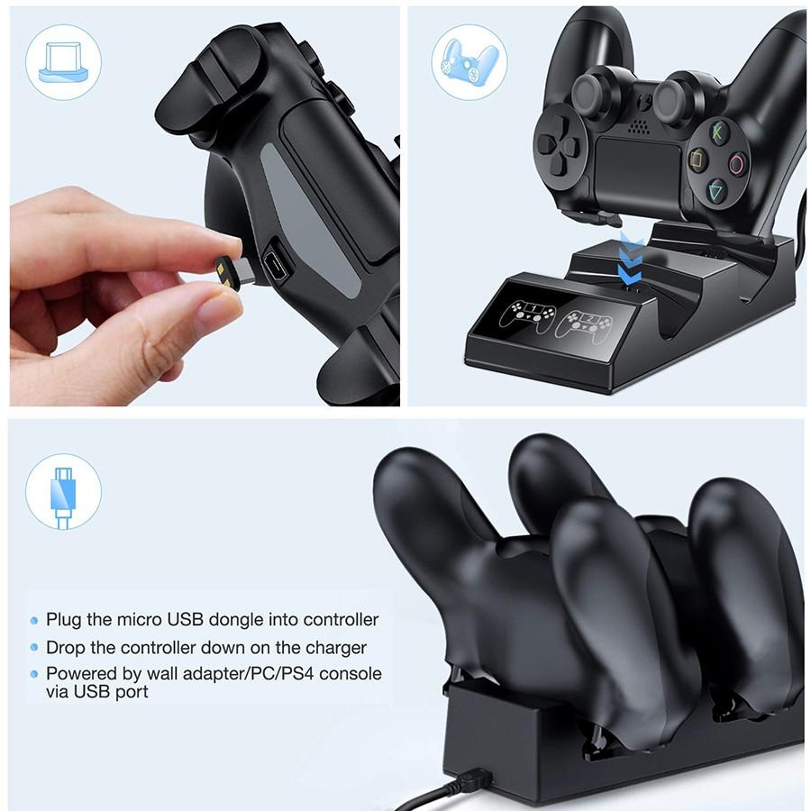 BowLift | PS4 Charging Dock - Two Controller PS4 Charging Dock