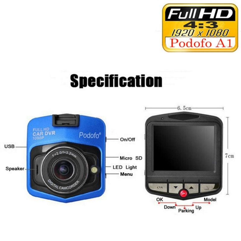 BowLift | Dash Cam Full HD 1080P + 16GB Card