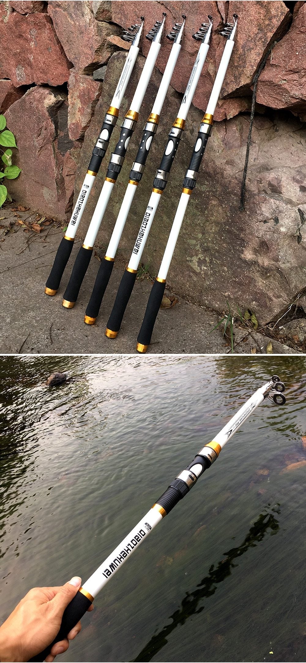 BowLift | Carbon Fibre Telescopic Fishing Rod