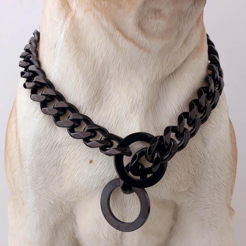 BowLift | Big Hip Hop Chains Dog Collar 15mm