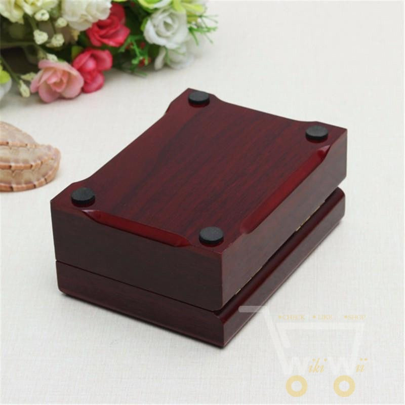 BowLift | 24K Gold Plated Playing Card with Wood - Style Box