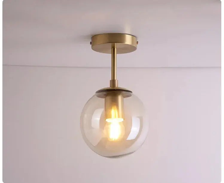 BowLift | Elegant ball ceiling lamp with LED bulb for your chic space