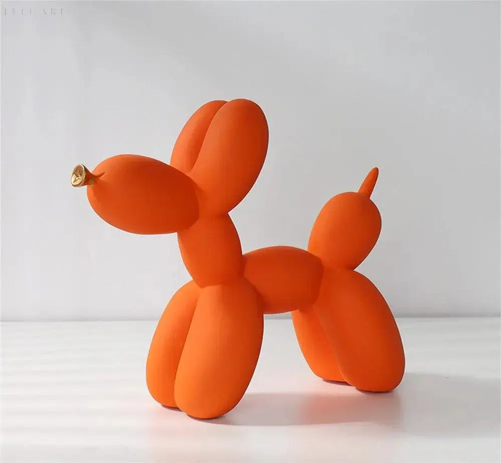 BowLift | PuffGlow - Golden Snout Balloon Sculpture