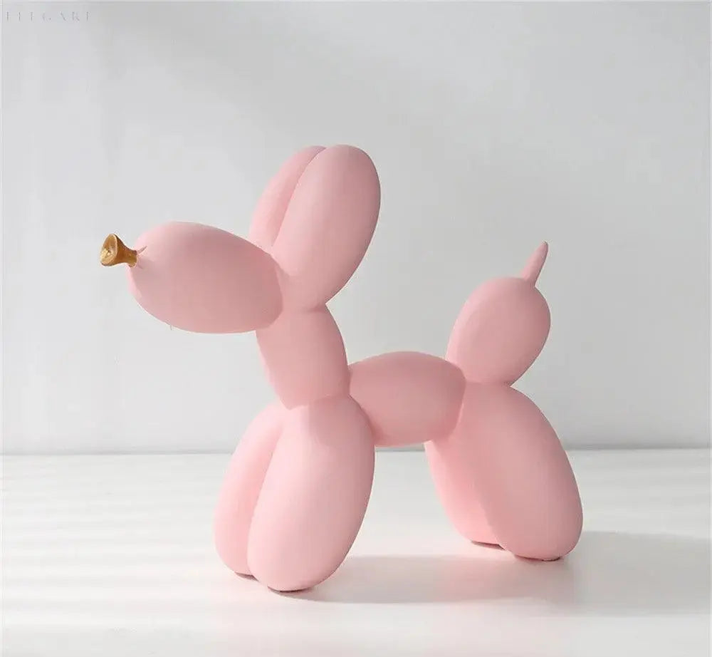 BowLift | PuffGlow - Golden Snout Balloon Sculpture