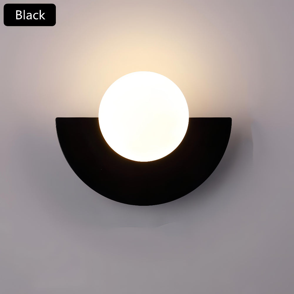 BowLift | Half-Moon Wall Light – Nordic LED Design for Modern Interiors