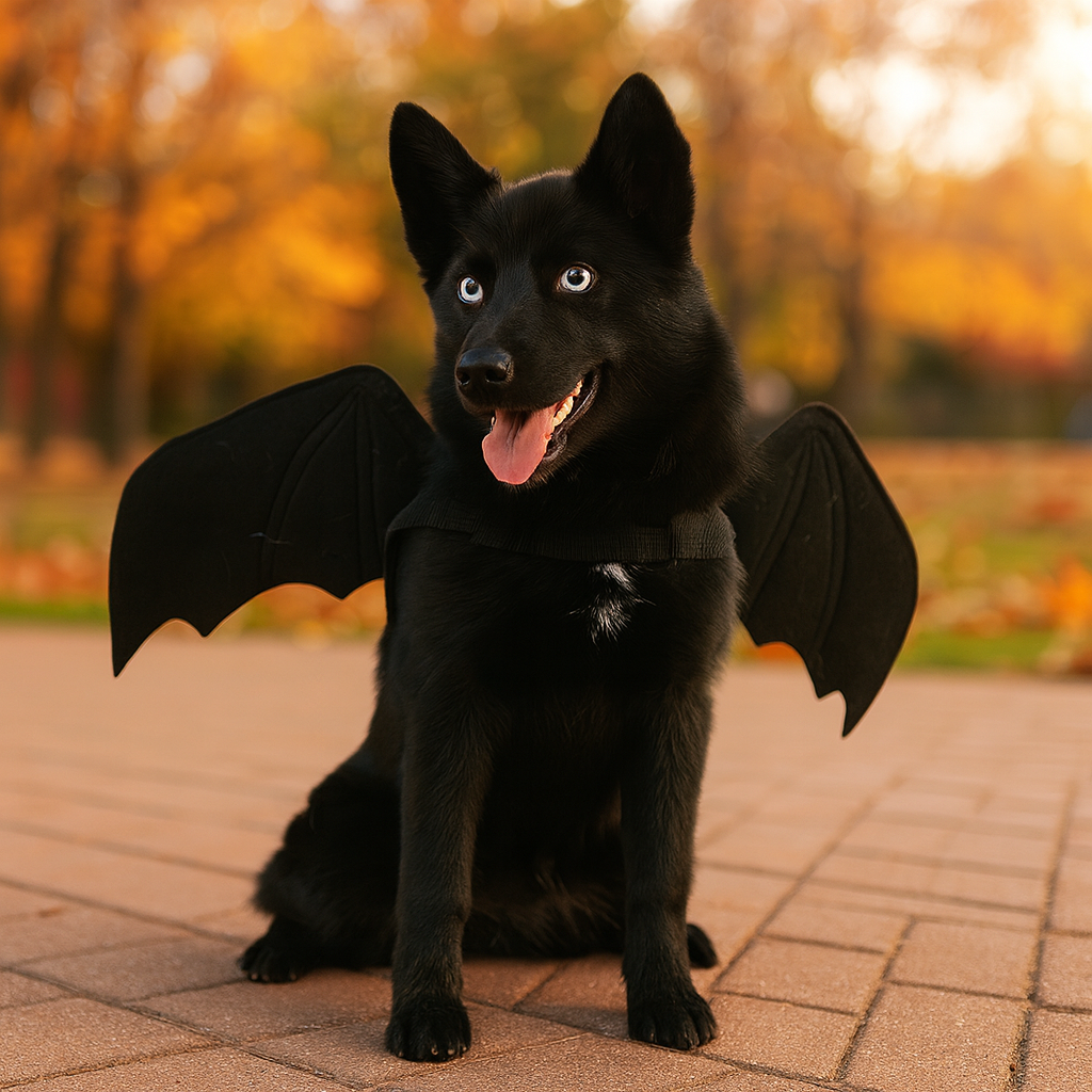 BowLift | Halloween Dog Costume Bat Wings