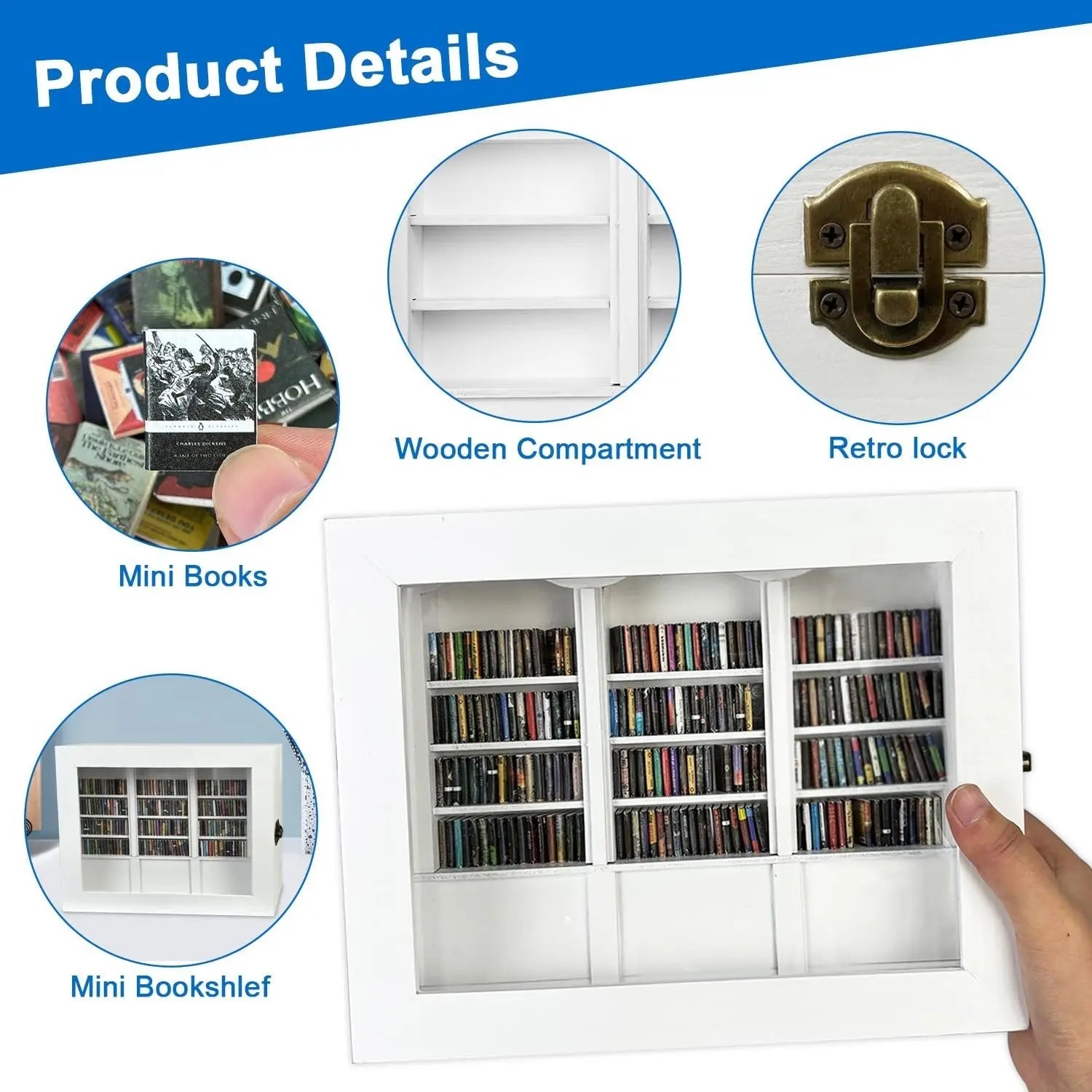 BowLift | Handmade Mini Wooden Shelf for Anxiety Relief