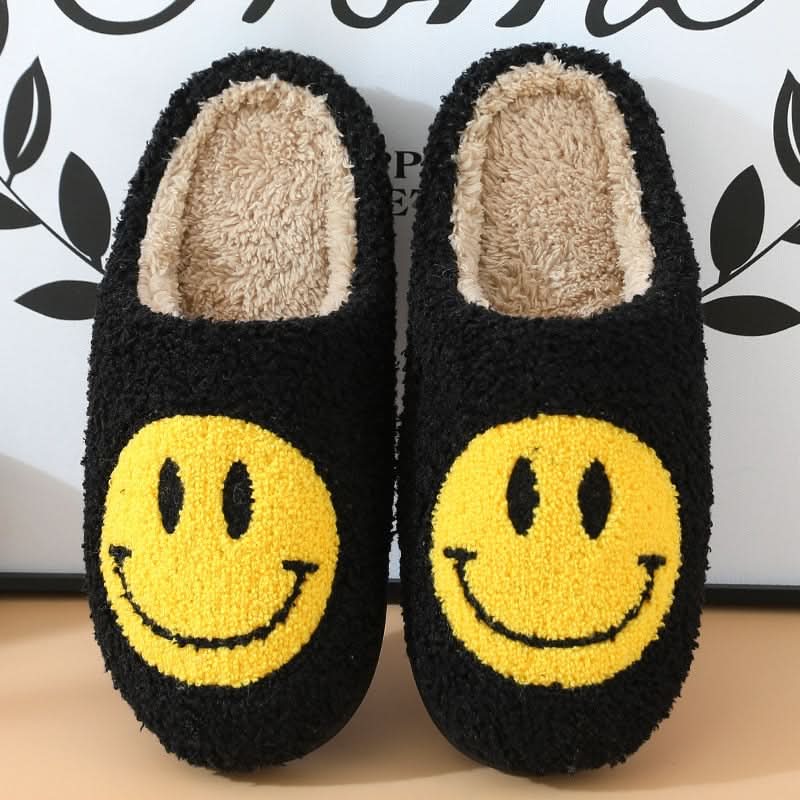 BowLift | COZYTOES SLIPPERS – Fluffy slippers with smiley & silicone cushioning for warm feet