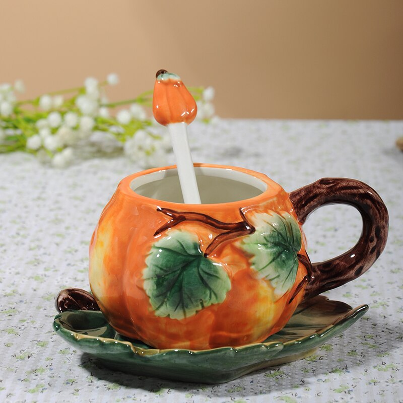 BowLift | Creative Ceramic Pumpkin Mug Set