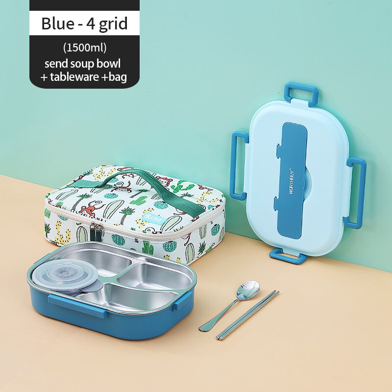 BowLift | Stainless Steel Multi Compartment Kids Lunch Box