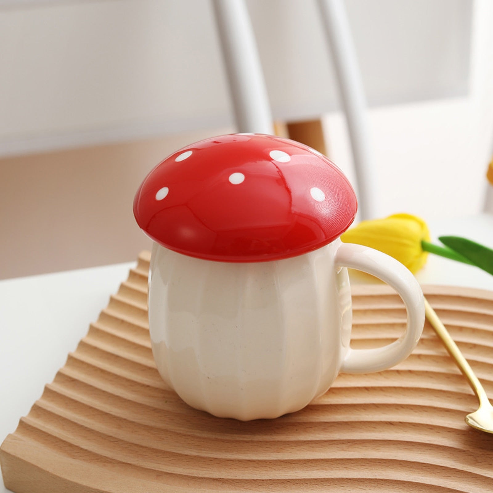BowLift | Creative Ceramic Mushroom Mug