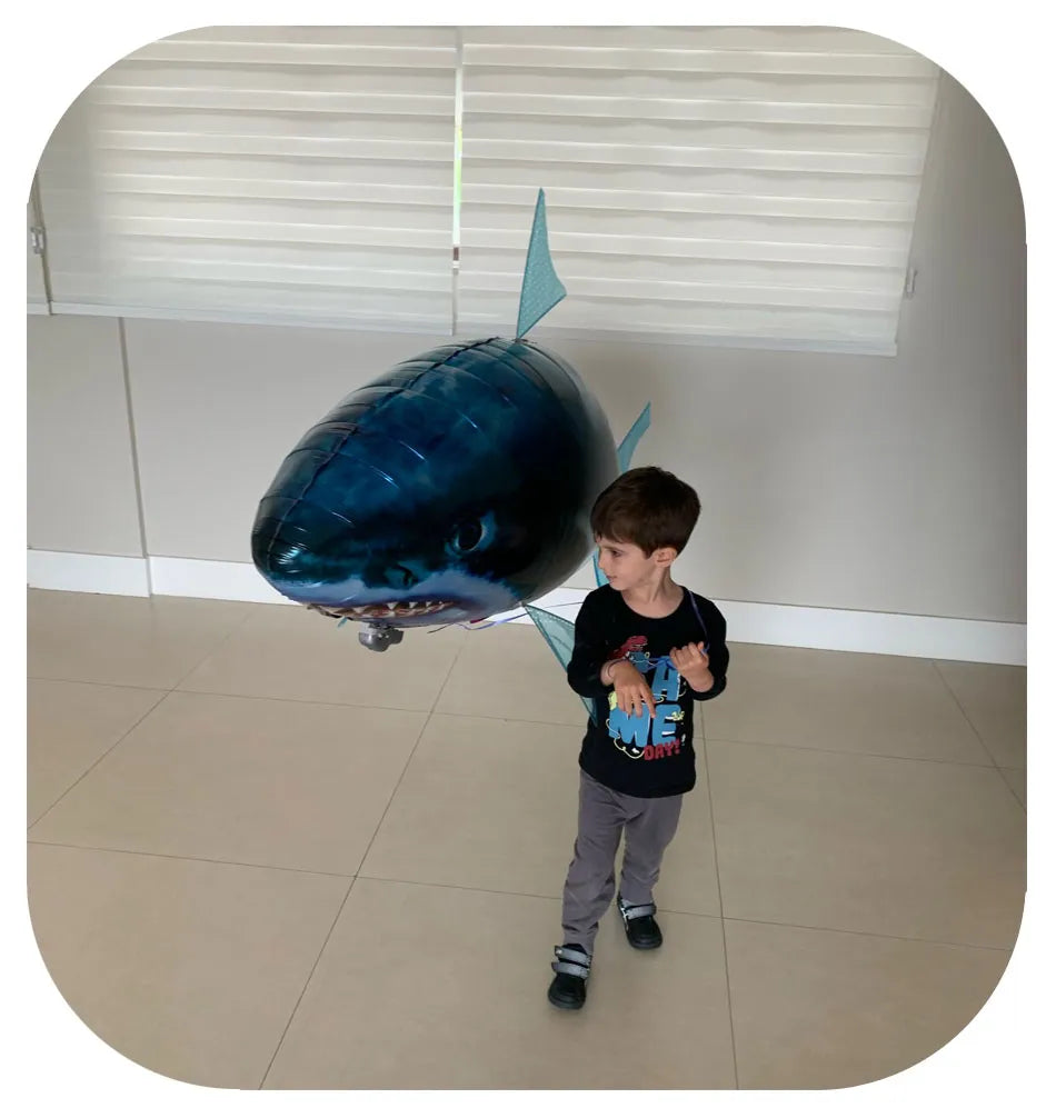 BowLift | Inflatable Remote Control Shark Fish Toy