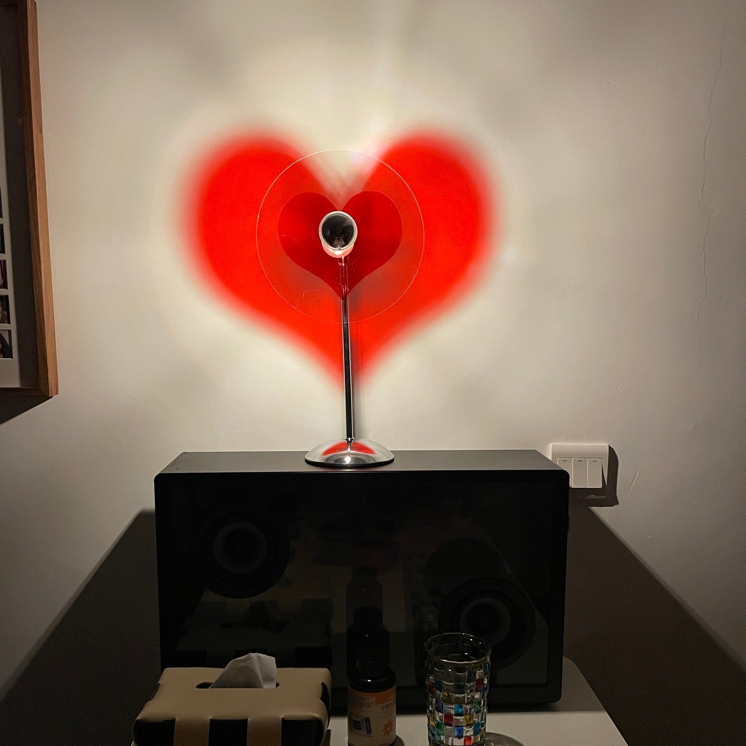 BowLift | LoveGlow – Elegant Table Lamp with Rechargeable LED