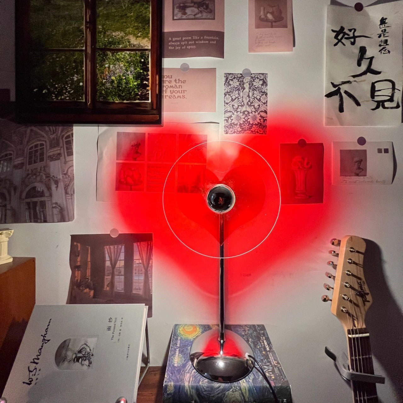 BowLift | LoveGlow – Elegant Table Lamp with Rechargeable LED