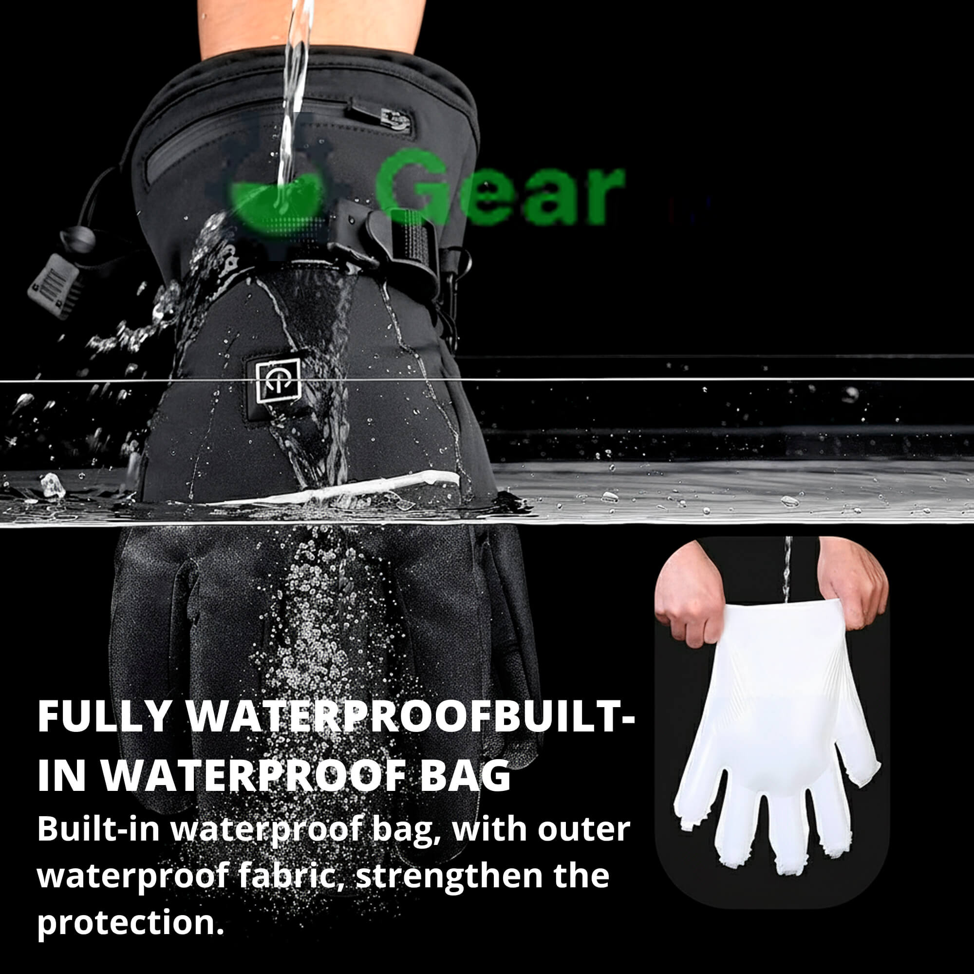 BowLift | Heated Gloves for Raynaud’s & Arthritis UK – Rechargeable Waterproof Thermal Gloves with 3 Heat Levels for Pain Relief