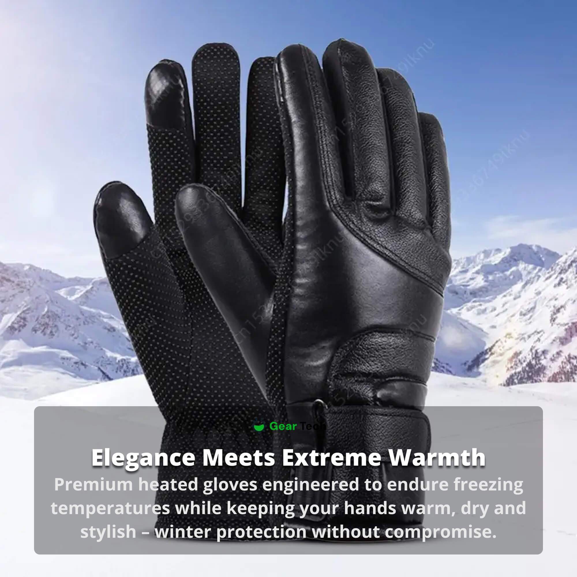 BowLift | Heated Gloves for Women UK – Ladies Thermal Waterproof Winter Gloves with Touch Screen & USB Rechargeable Warm Design