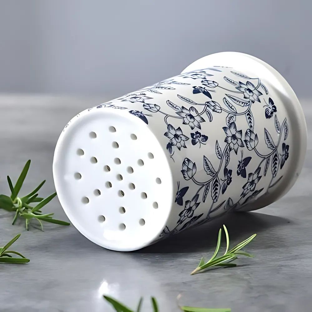 BowLift | Bloomfield Ceramic Utensil Holder Crock