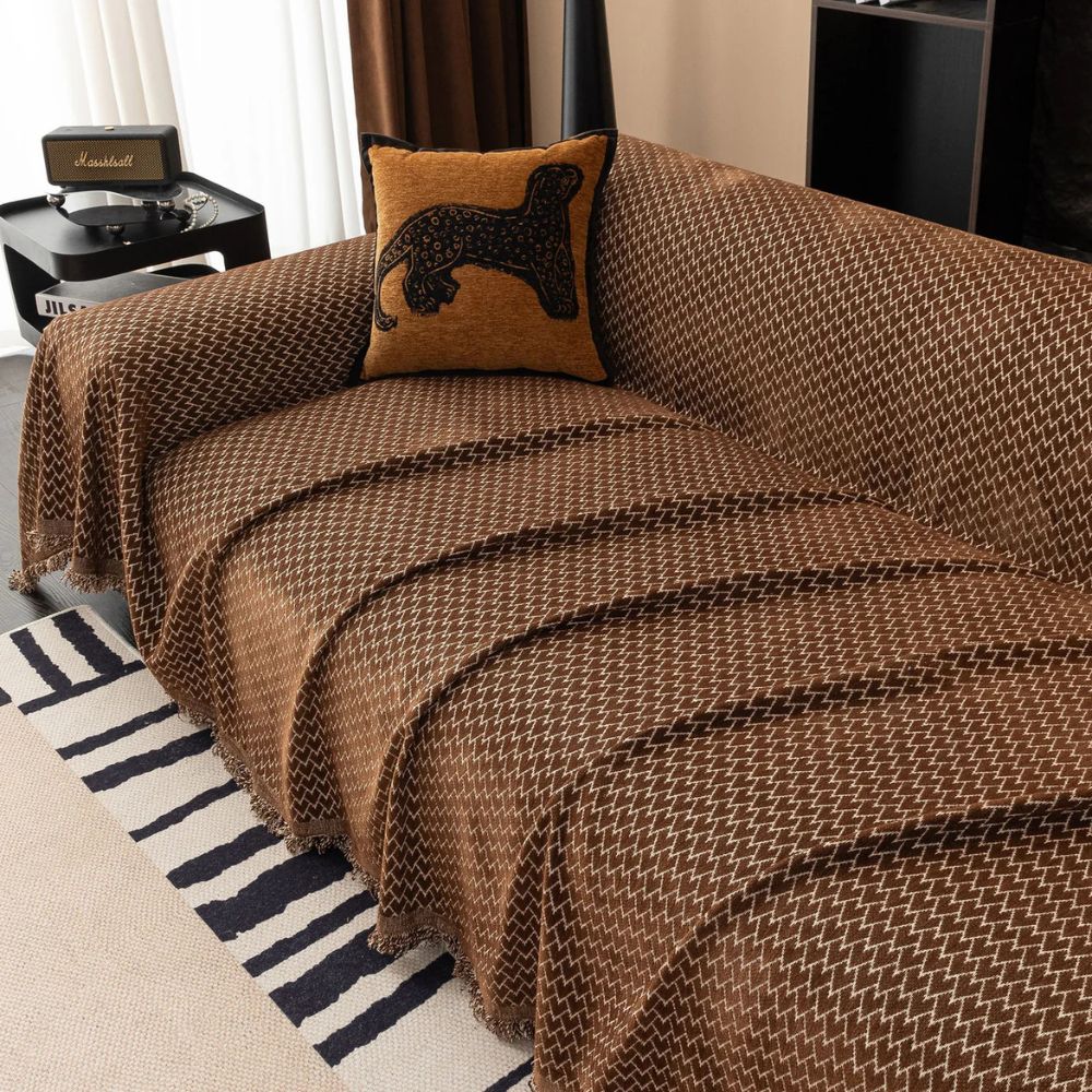 BowLift | Heritage Zigzag Sofa Cover