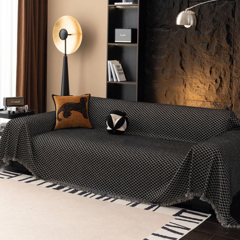 BowLift | Heritage Zigzag Sofa Cover