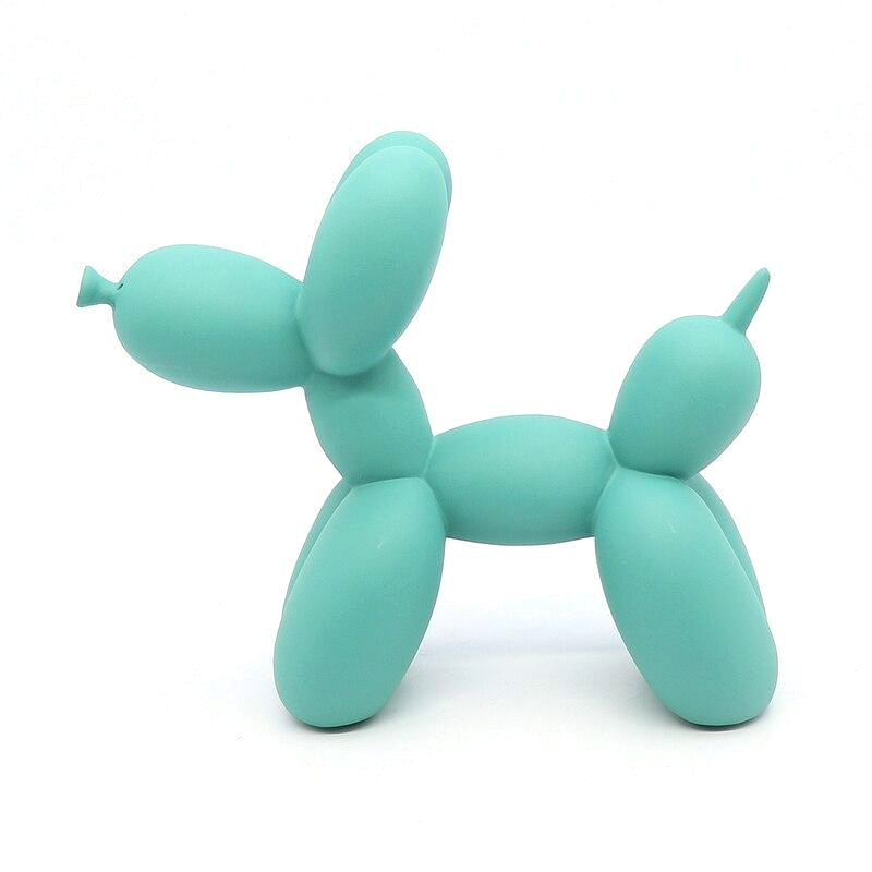 BowLift | BalloonDog Lively Dog Sculpture | Pop-Art Decoration | Modern Home Decor | Handmade Statue