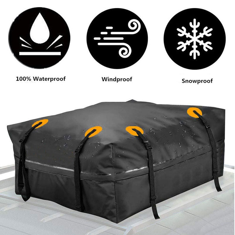 BowLift | Waterproof Sun-Proof Car Roof Bag, Cargo Transport Bag, Black