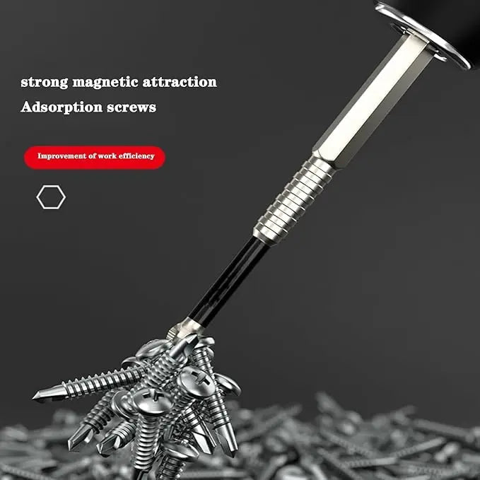 BowLift | Magnetic Bit Attachments – Non-Slip Phillips Bits for Cordless Drills