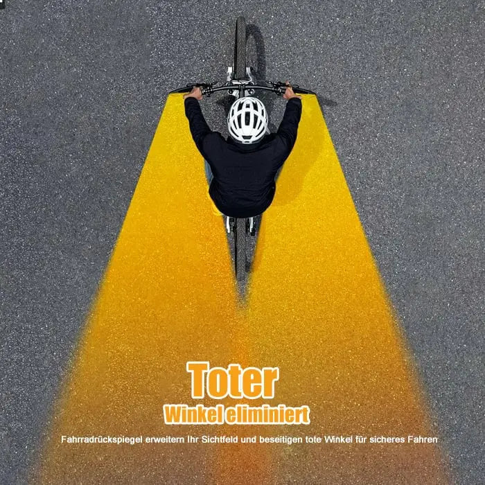 BowLift | Bike mirror made of stainless steel – Shatterproof & 360° Redatable for more safety