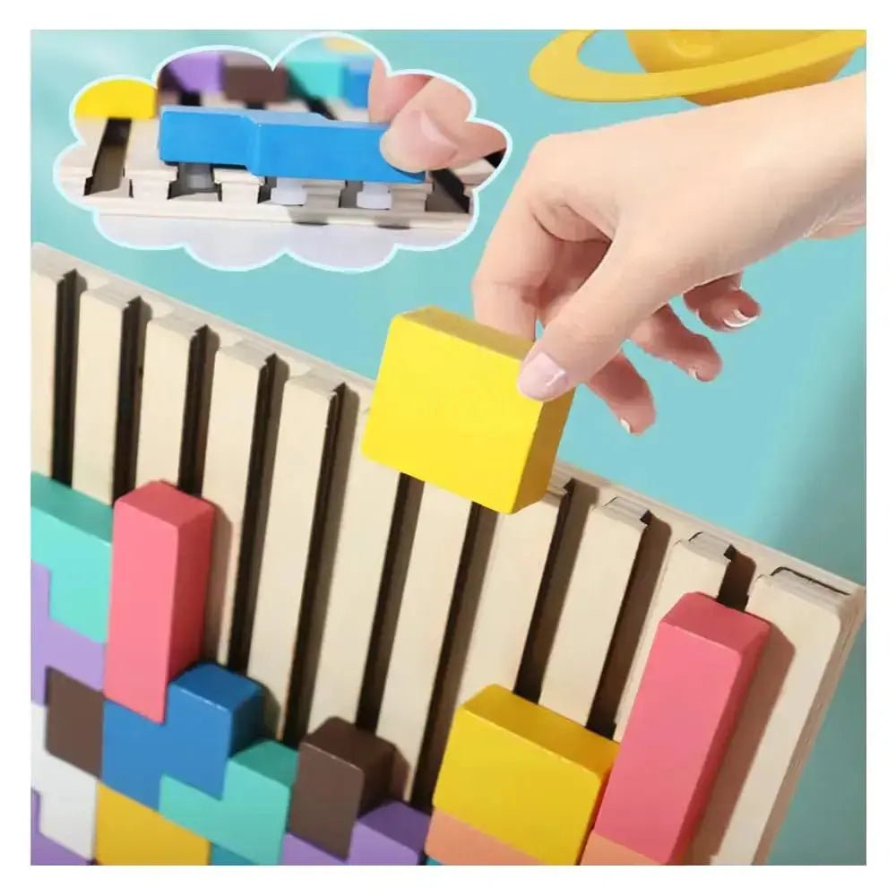 BowLift | Wood Stacking Game for Adults – Relaxation, Mindfulness & Concentration