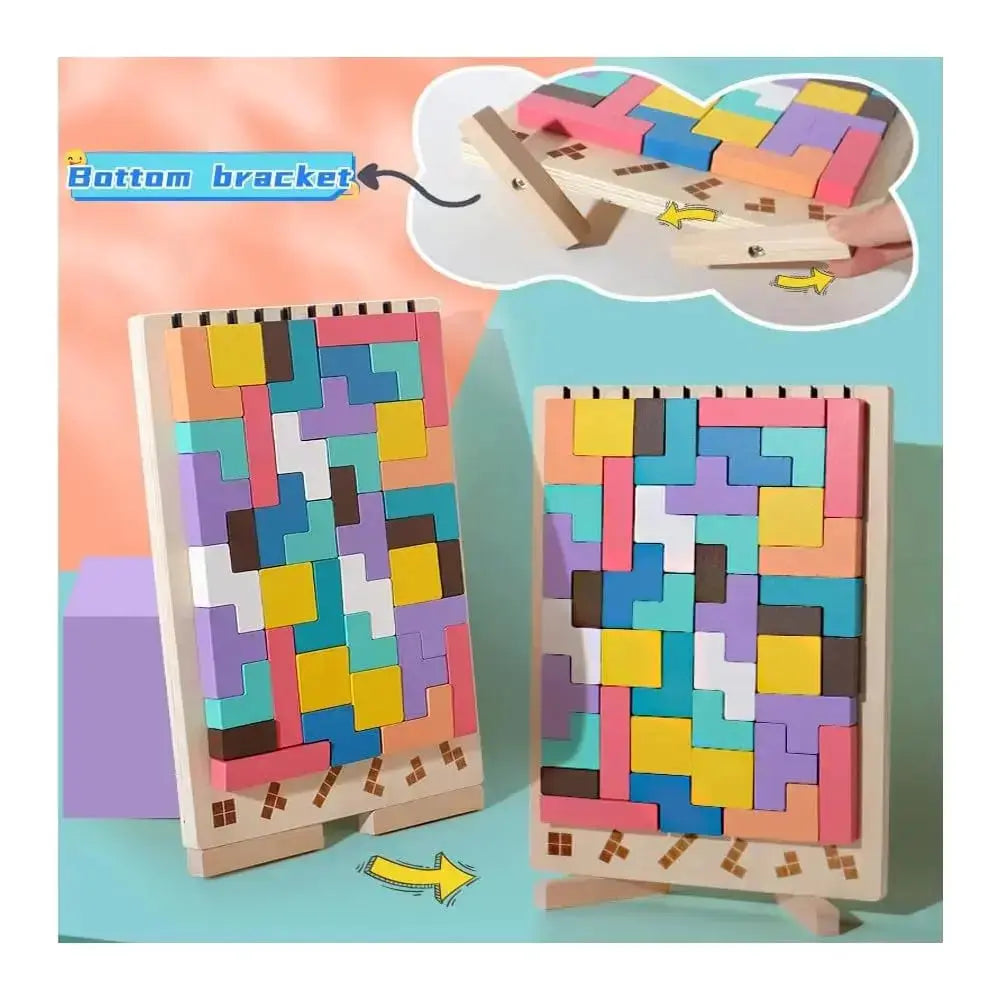 BowLift | Wood Stacking Game for Adults – Relaxation, Mindfulness & Concentration