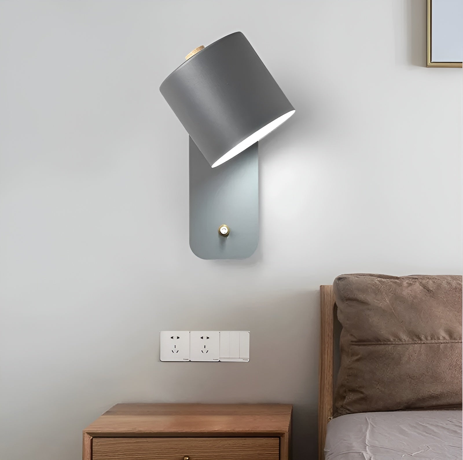 BowLift | EasyPush WallLight - Rotatable Mini Cylinder LED Lamp