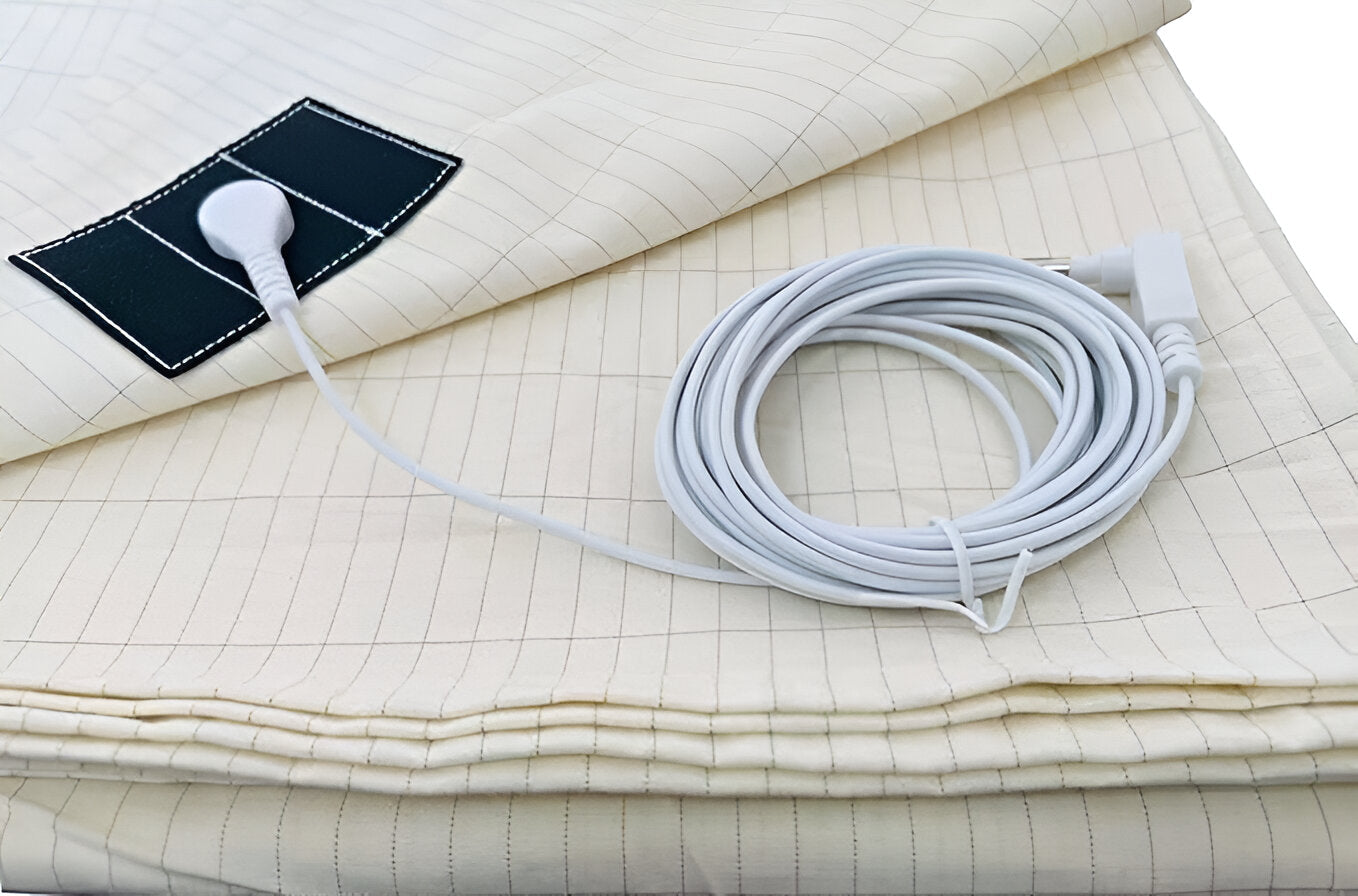 BowLift | Premium Conductive Grounding Sheet – Fitted Earthing Bed Sheet Single & Double Sizes