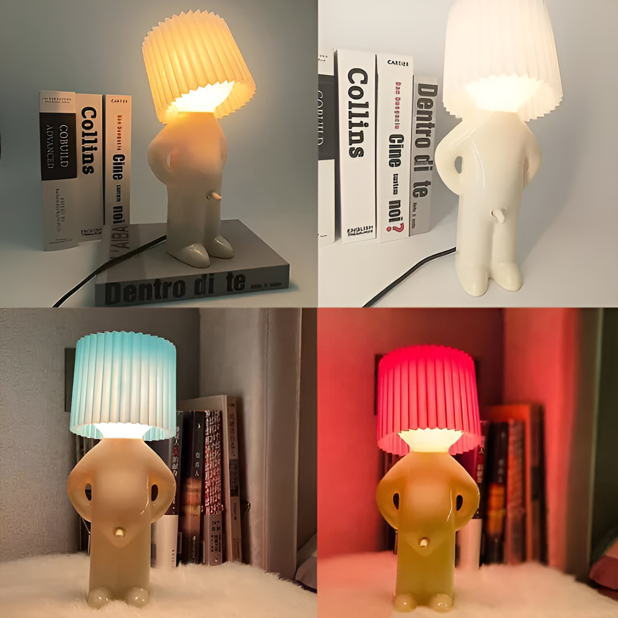 BowLift | Table lamp - Creative little Shy Boy LED lamp