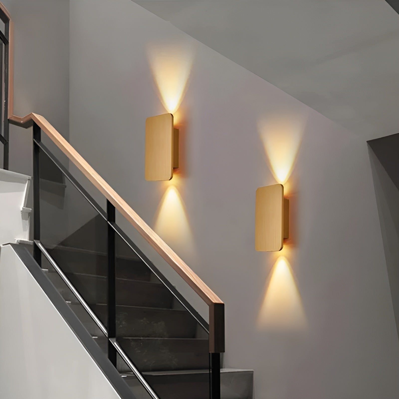 BowLift | Light - Modern rectangular LED stairwell light
