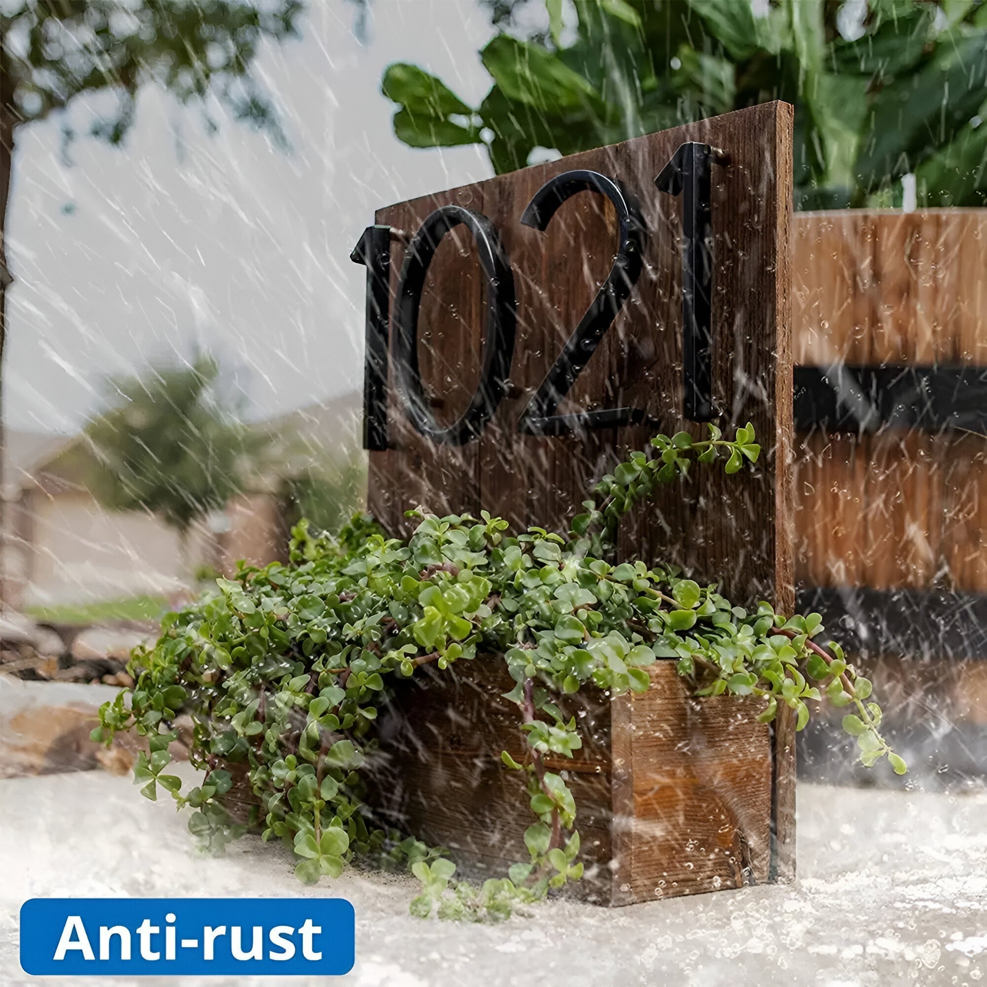 BowLift | Black Full House Number - House Number Modern - House Number Sign