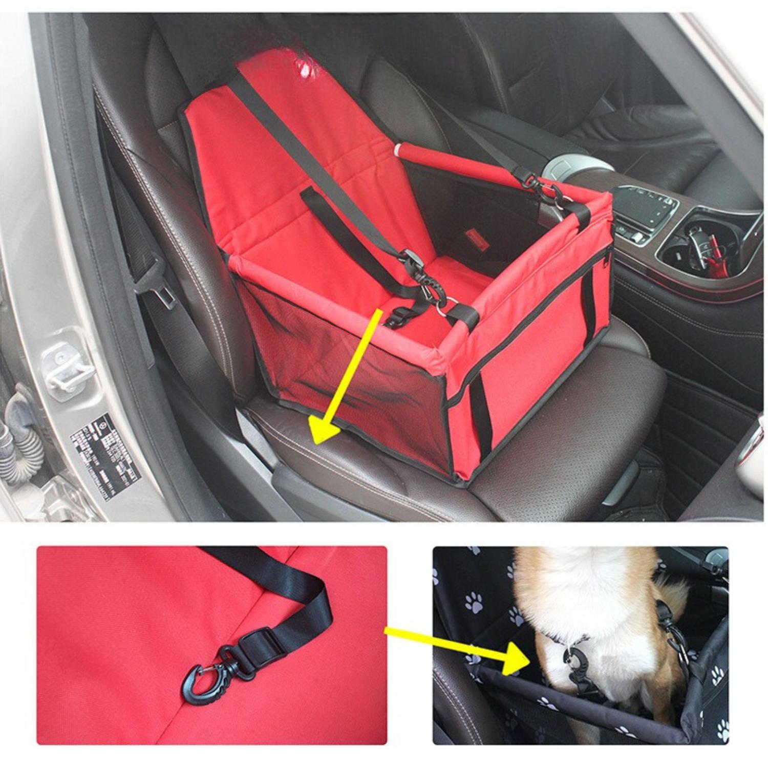 BowLift | AutoPaw Elevated Dog Car Seat – Waterproof, Non-Slip and Safe for On the Go