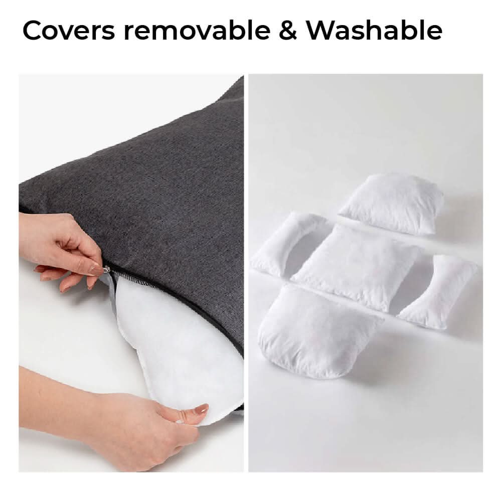 BowLift | Dog seat bed with safety belt & non-slip base for car & home