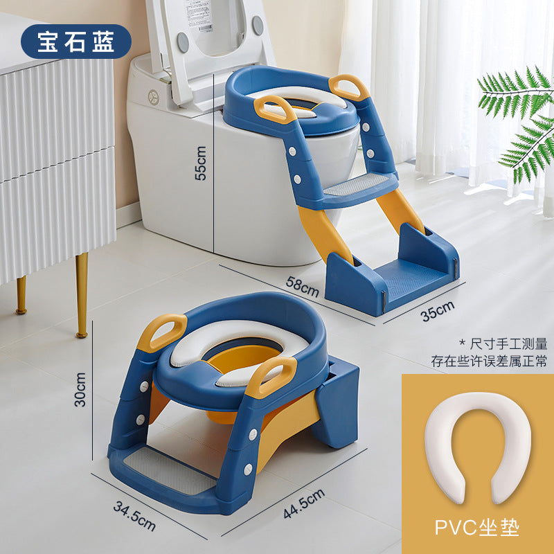BowLift | 2 in 1 Toilet Potty Trainer Seat with Ladder