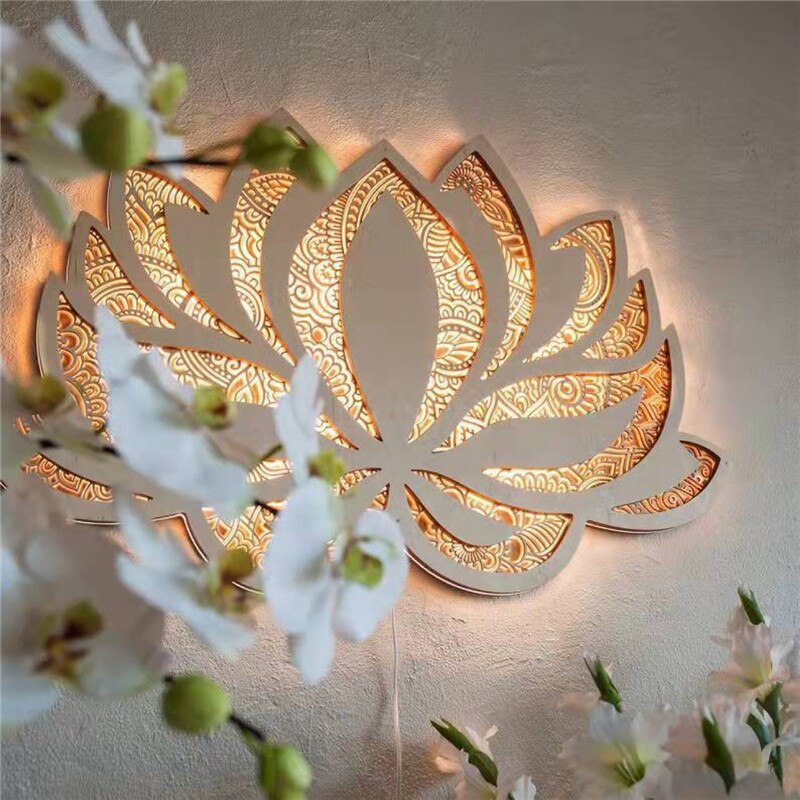 BowLift | Spiritual Lotus Wall Lamp