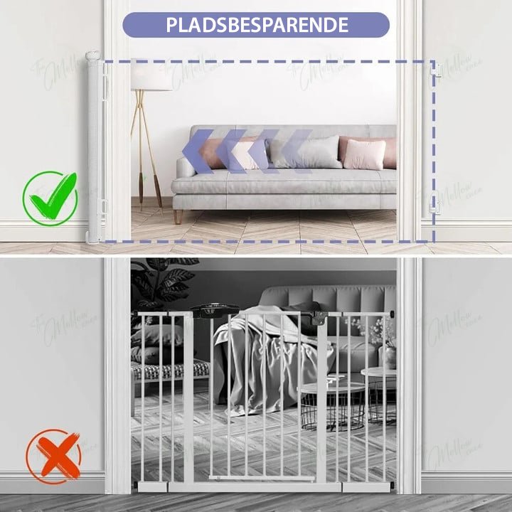 BowLift | Extendable Safety Gate for Babies and Pets – Up to 140 cm – SafeLiving Gate