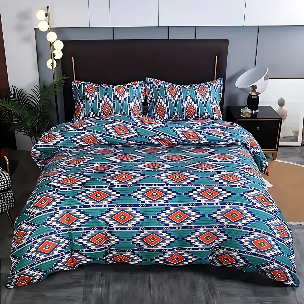 BowLift | Indara Boho Tribal Print Duvet Cover Set
