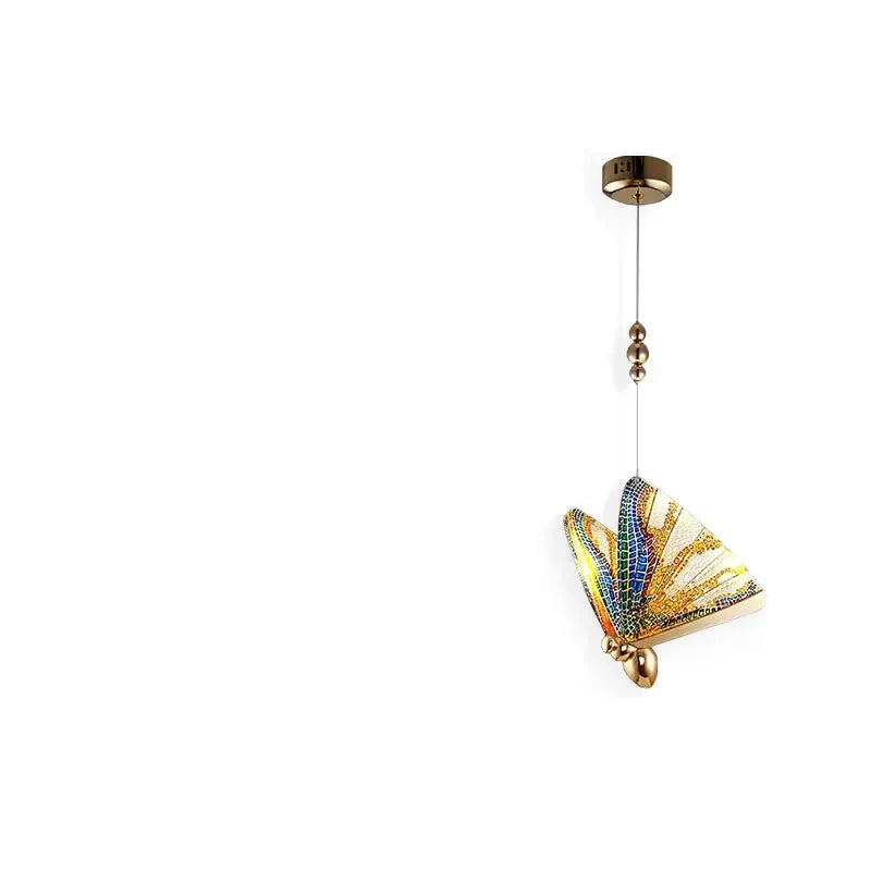 BowLift | FlutterGlow – Artistic Butterfly-Shaped Pendant Lamp