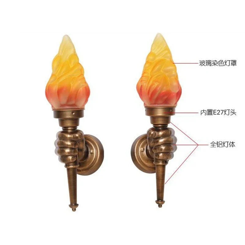 BowLift | LoftCreative - Industrial Torch Lamp