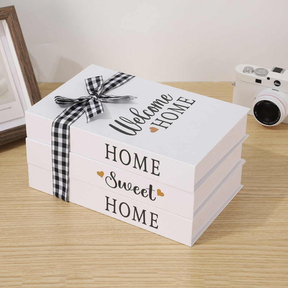 BowLift | Inspiré Rustic Book Stack Home Shelf Decor