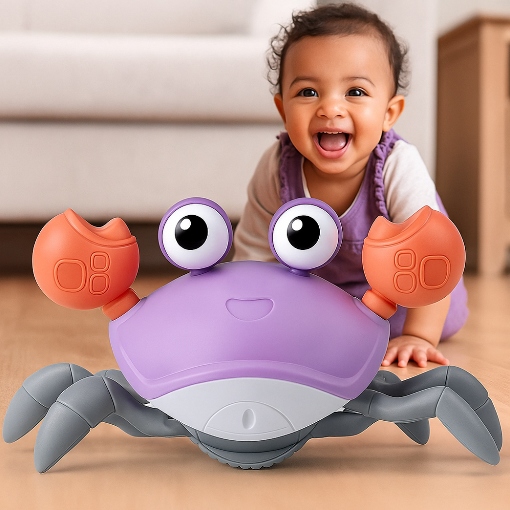 BowLift | Crawling Crab Baby Toy Interactive Musical Light Up