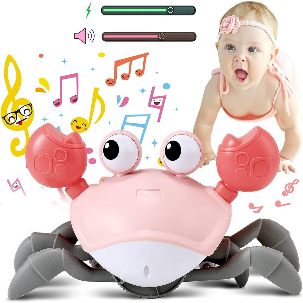 BowLift | Crawling Crab Baby Toy Interactive Musical Light Up
