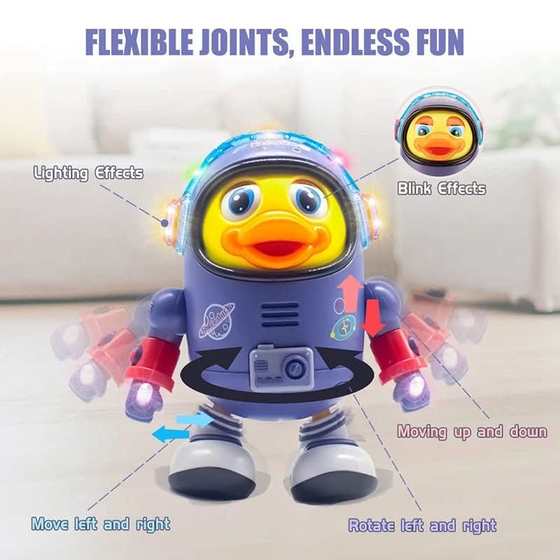 BowLift | Interactive Dancing Duck Toy with Light & Music