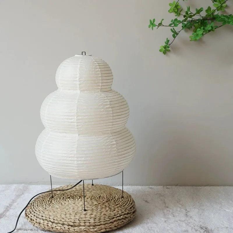 BowLift | SereniGlow - Japandi Style Rice Paper Lamp