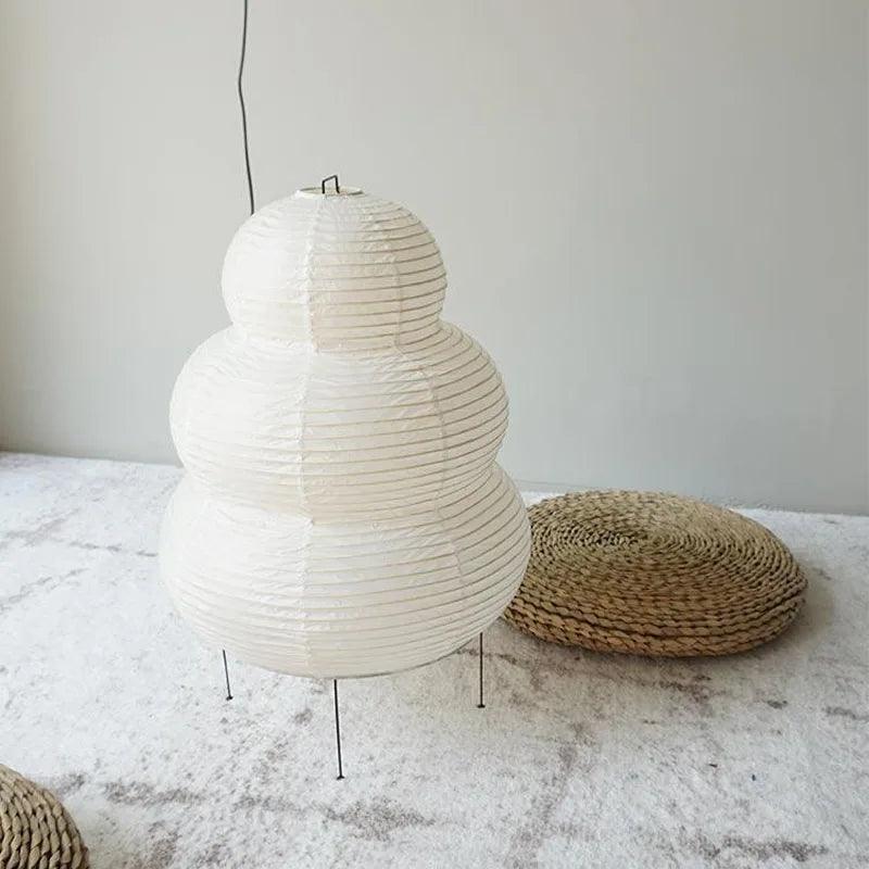 BowLift | SereniGlow - Japandi Style Rice Paper Lamp