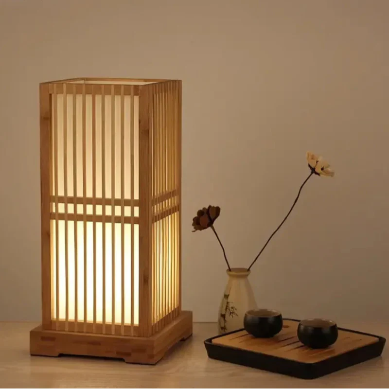BowLift | Japanese Nightstand Lamp